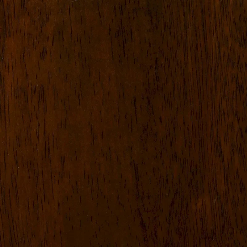Tabouret de bar carré de 74 cm à assise en jonc tressé, cadre en bois massif avec double barre d'écartement, style rustique