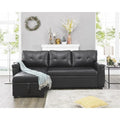 Canapé sectionnel réversible convertible moderne - en forme de L avec méridienne de rangement, accoudoirs larges et pieds durables