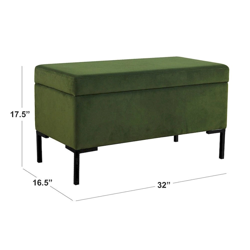 Banc de rangement moderne en métal avec pieds, siège tissé gris multifonctionnel pour chambre à coucher, entrée et salon