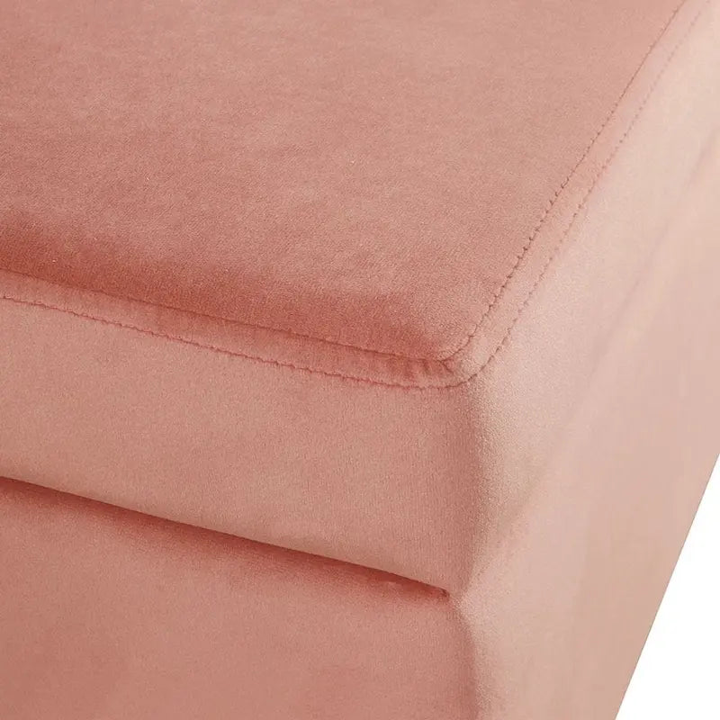 Banc de rangement moderne en métal avec pieds, siège tissé gris multifonctionnel pour chambre à coucher, entrée et salon