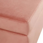 Banc de rangement moderne en métal avec pieds, siège tissé gris multifonctionnel pour chambre à coucher, entrée et salon