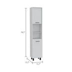Meuble de cuisine à 2 portes avec étagères réglables, en bois manufacturé, blanc ou noir, rangement élégant