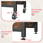 Meuble de rangement pour micro-ondes de 31,5 po avec armoire, étagères de cuisine réglables en hauteur