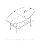 Table basse au design simple