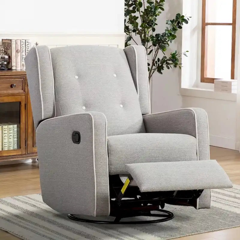 Fauteuil inclinable de course pivotant et à bascule