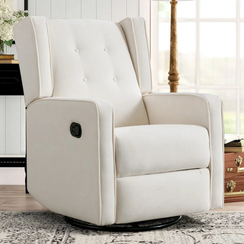 Fauteuil inclinable de course pivotant et à bascule