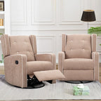 Fauteuil inclinable de course pivotant et à bascule