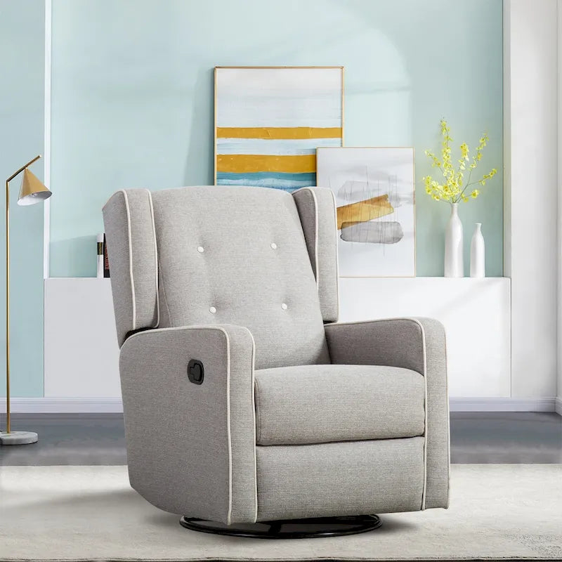 Fauteuil inclinable de course pivotant et à bascule