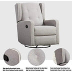 Fauteuil inclinable de course pivotant et à bascule