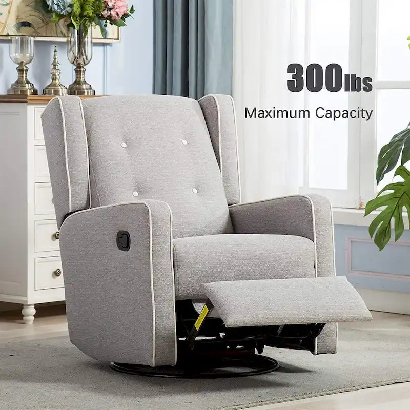 Fauteuil inclinable de course pivotant et à bascule