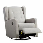 Fauteuil inclinable de course pivotant et à bascule