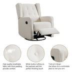 Fauteuil inclinable de course pivotant et à bascule