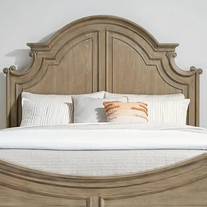 Ensemble lit, commode et miroir Magnolia Manor