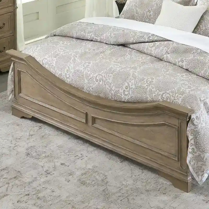 Ensemble lit, commode et miroir Magnolia Manor