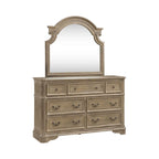 Ensemble lit, commode et miroir Magnolia Manor
