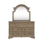 Ensemble lit, commode et miroir Magnolia Manor
