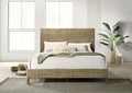 Almaden Kubu Grey Panel Bed