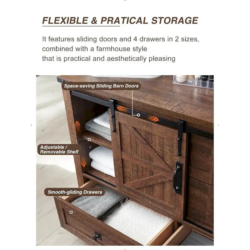 Commode de ferme, Commode, Meuble TV commode, Commode de rangement